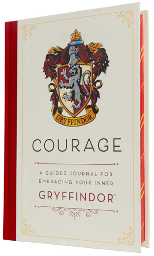 Harry Potter: Courage: A Guided Journal for Embracing Your Inner Gryffindor (Harry Potter) book cover by Insight Editions