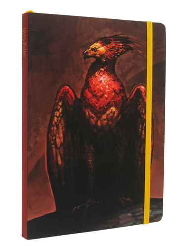 Harry Potter: Fawkes Softcover Notebook (Harry Potter) book cover by Insight Editions