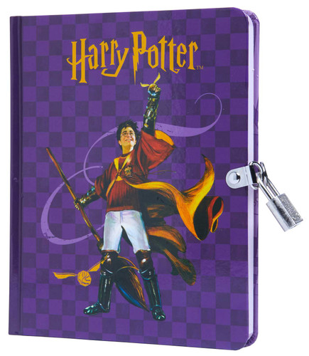 Harry Potter: Quidditch Lock & Key Diary (Harry Potter) book cover by Insight Editions