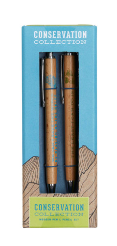 Conservation Pen and Pencil Set (Set of 2) book cover by Insights