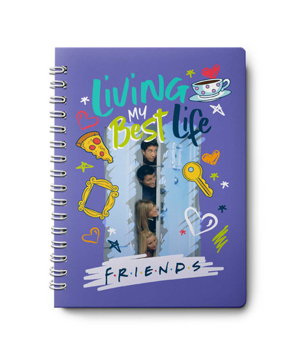Friends: 12-Month Undated Planner: (Friends TV Show Gift, Friends Planner, Friends Gift, Undated Planner) book cover by Insights