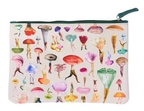 Art of Nature: Fungi Accessory Pouch: (Gifts for Mushroom Enthusiasts and Nature Lovers, Cute Stationery, Back to School Supplies) (Fantastic Fungi) book cover by Insights