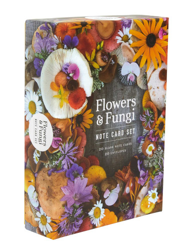 Flowers and Fungi Boxed Note Cards book cover by Insights