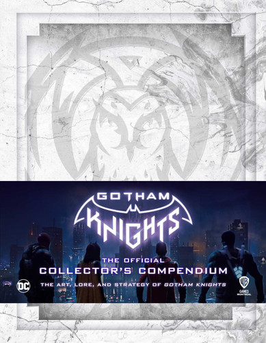 Gotham Knights: The Official Collector's Compendium book cover by Michael Owen, Sebastian Haley