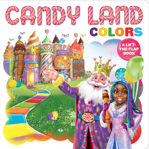 Hasbro Candy Land: Colors: (Interactive Books for Kids Ages 0+, Concepts Board Books for Kids, Educational Board Books for Kids) (PlayPop) book cover by Insight Kids