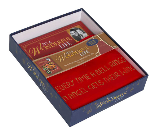 It's a Wonderful Life: The Official Bailey Family Cookbook: Gift Set (Holiday Cookbook, Christmas Recipes, Holiday Gifts, Classic Christmas Movies) book cover by Insight Editions