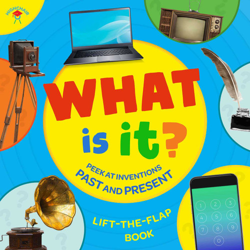 What Is It? (Highchair U): (Educational Board Books for Toddlers, Lift-the-Flap Board Book) (Highchair U) book cover by Annie  Auerbach