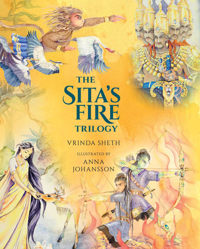 Sita's Fire Trilogy [Slipcase] book cover by Vrinda Sheth