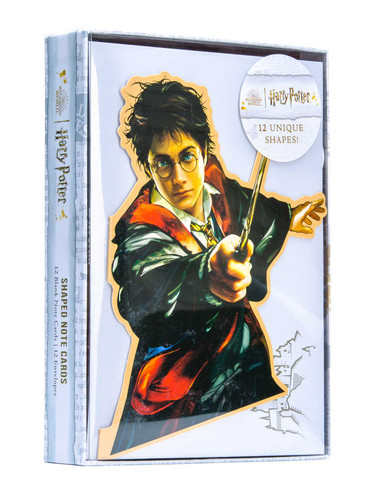 Harry Potter Boxed Die-cut Note Cards (Harry Potter) book cover by Insight Editions