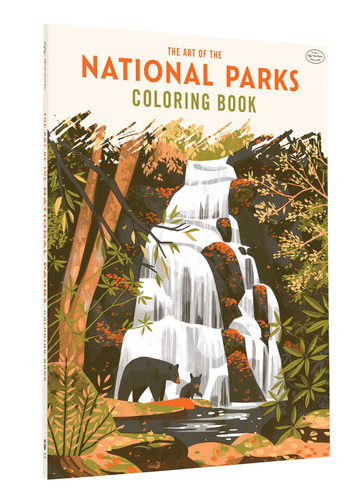 The Art of the National Parks: Coloring Book (Fifty-Nine Parks, Coloring Books) book cover by Fifty-Nine Parks