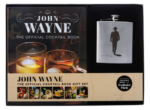 John Wayne: The Official Cocktail Book Gift Set book cover by Insight Editions, André Darlington