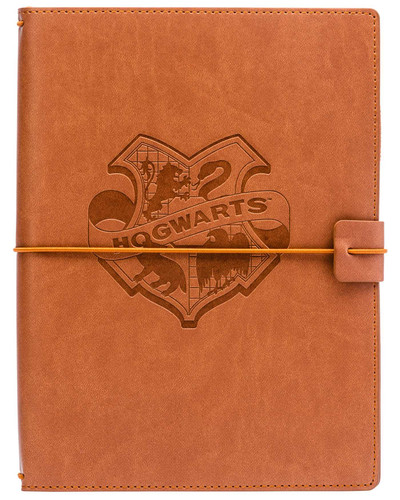 Harry Potter: Welcome To Hogwarts Traveler's Notebook Set: (Refillable Notebook) (Harry Potter) book cover by Insights