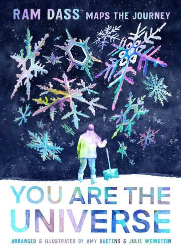 You Are the Universe: Ram Dass Maps the Journey (Be Here Now; YA Graphic Novel; Meditation for Teens) book cover by Amy Buetens, Julie Weinstein