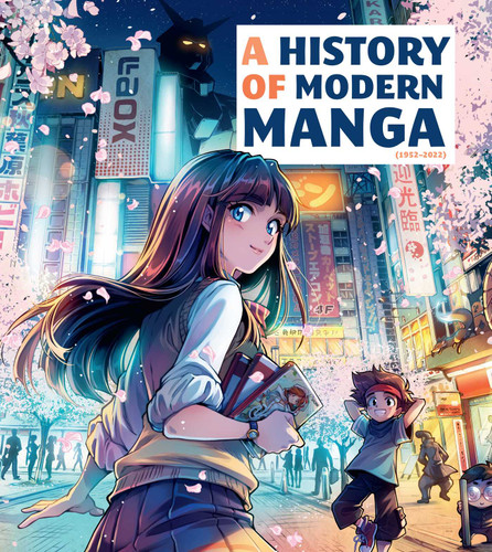 A History of Modern Manga book cover by Insight Editions