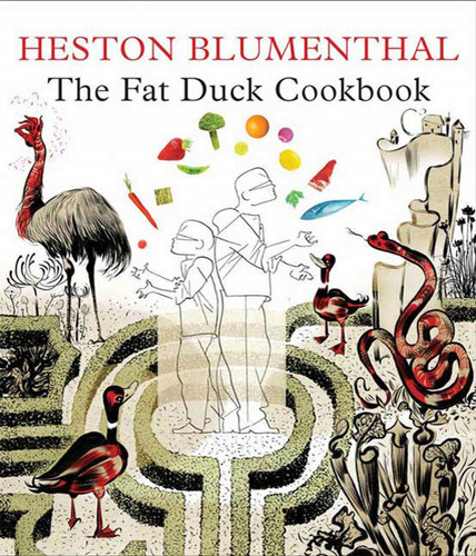 The Fat Duck Cookbook book cover by Heston Blumenthal