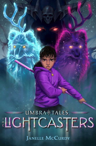 The Lightcasters (Umbra Tales) book cover by Janelle McCurdy