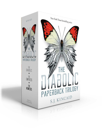 The Diabolic Paperback Trilogy (Boxed Set): The Diabolic; The Empress; The Nemesis (The Diabolic) book cover by S. J. Kincaid