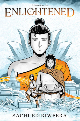 Enlightened book cover by Sachi Ediriweera