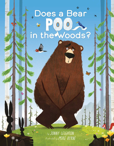 Does a Bear Poo in the Woods? book cover by Jonny Leighton
