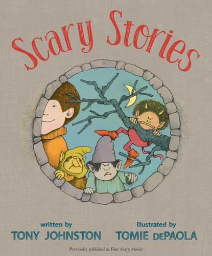 Scary Stories book cover by Tony Johnston