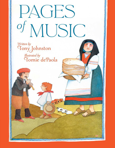 Pages of Music book cover by Tony Johnston