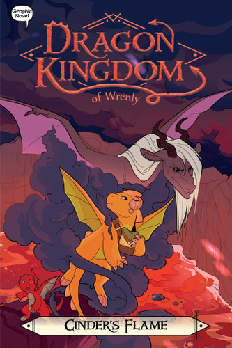 Cinder's Flame (Dragon Kingdom of Wrenly) book cover by Jordan Quinn