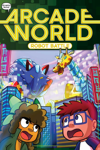 Robot Battle (Arcade World) book cover by Nate Bitt