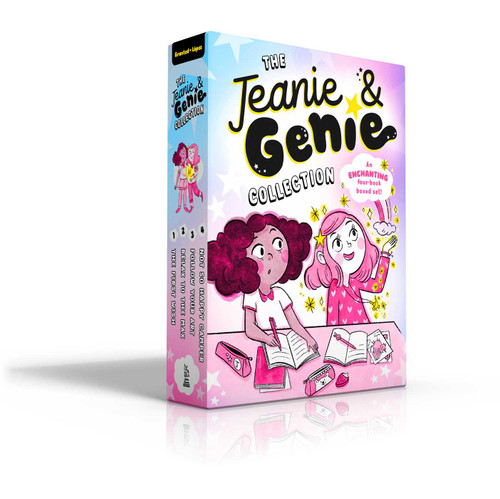 The Jeanie & Genie Collection (Boxed Set): The First Wish; Relax to the Max; Follow Your Art; Not-So-Happy Camper (Jeanie & Genie) book cover by Trish Granted