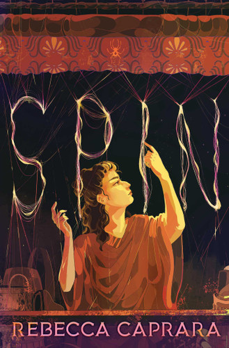 Spin book cover by Rebecca Caprara
