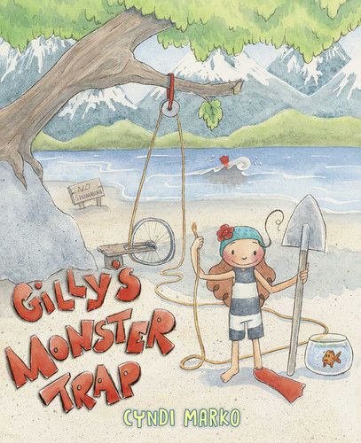 Gilly's Monster Trap book cover by Cyndi Marko