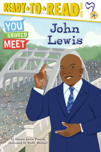 John Lewis: Ready-to-Read Level 3 (You Should Meet) book cover by Denise Lewis Patrick