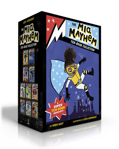 The Mia Mayhem Ten-Book Collection (Boxed Set) (Mia Mayhem) book cover by Kara West