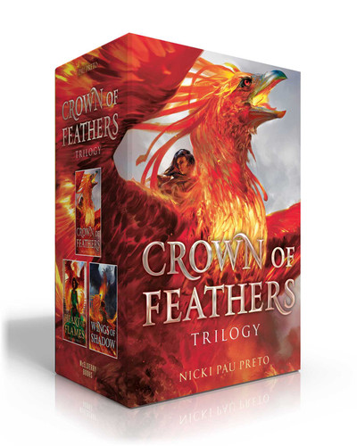 Crown of Feathers Trilogy (Boxed Set): Crown of Feathers; Heart of Flames; Wings of Shadow (Crown of Feathers) book cover by Nicki Pau Preto