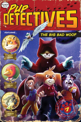 The Big Bad Woof (Pup Detectives) book cover by Felix Gumpaw