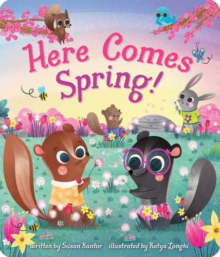 Here Comes Spring! book cover by Susan Kantor