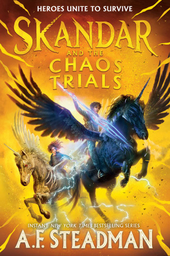Skandar and the Chaos Trials (Skandar) book cover by A.F. Steadman