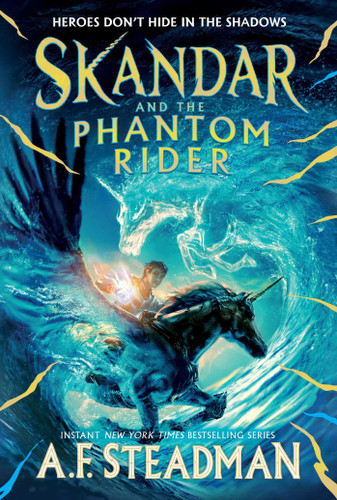 Skandar and the Phantom Rider (Skandar) book cover by A.F. Steadman