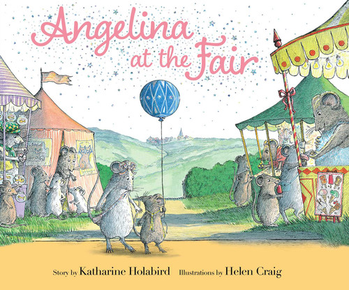 Angelina at the Fair (Angelina Ballerina) book cover by Katharine Holabird