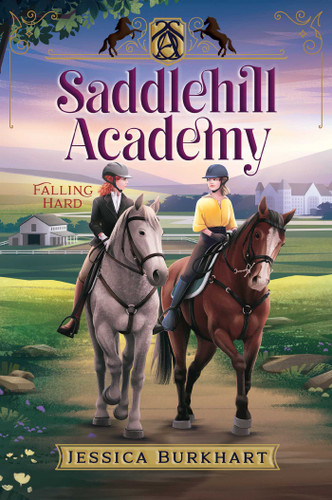 Falling Hard (Saddlehill Academy) book cover by Jessica Burkhart