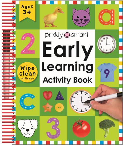 Early Learning Activity Book (Wipe Clean Activity Book): With Practical Exercises and Activities To Do Again and Again (Wipe Clean Activity Books) book cover by Roger Priddy