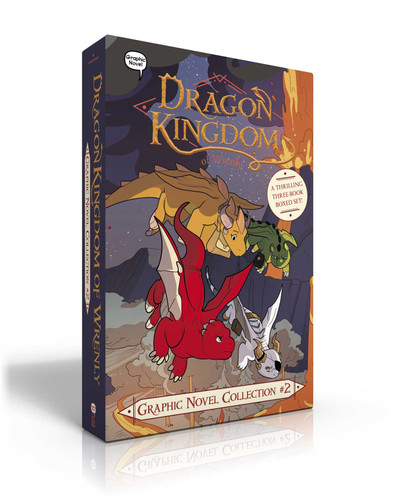 Dragon Kingdom of Wrenly Graphic Novel Collection #2 (Boxed Set): Ghost Island; Inferno New Year; Ice Dragon (Dragon Kingdom of Wrenly) book cover by Jordan Quinn