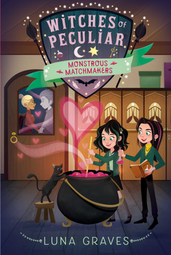 Monstrous Matchmakers (Witches of Peculiar) book cover by Luna Graves
