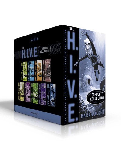 The H.I.V.E. Complete Collection (Boxed Set): H.I.V.E.; Overlord Protocol; Escape Velocity; Dreadnought; Rogue; Zero Hour; Aftershock; Deadlock; Bloodline (H.I.V.E.) book cover by Mark Walden