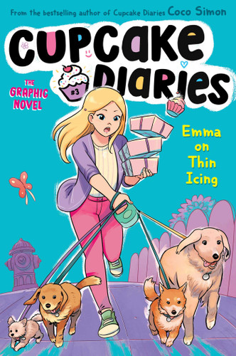 Emma on Thin Icing The Graphic Novel (Cupcake Diaries: The Graphic Novel) book cover by Coco Simon
