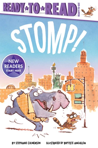 Stomp!: Ready-to-Read Ready-to-Go! (Ready-to-Read) book cover by Stephanie Calmenson