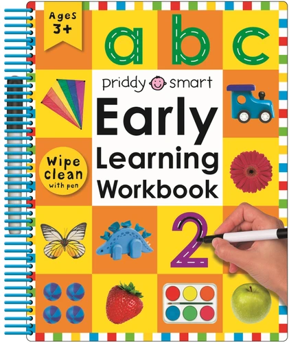 Early Learning Workbook (Wipe Clean Activity Book): With Practical Exercises and Activities To Do Again and Again! (Wipe Clean Activity Books) book cover by Roger Priddy