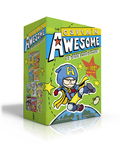 The Captain Awesome Ten-Book Cool-lection (Boxed Set) (Captain Awesome) book cover by Stan Kirby