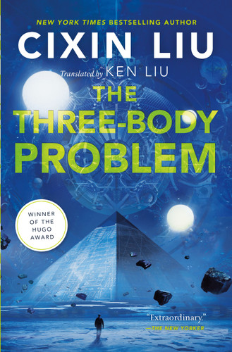 The Three-Body Problem book cover by Cixin Liu