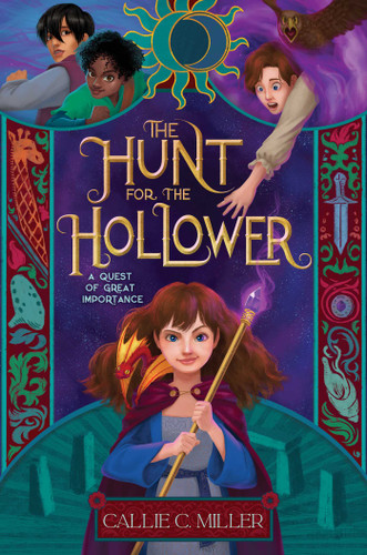 The Hunt for the Hollower (A Quest of Great Importance) book cover by Callie C. Miller