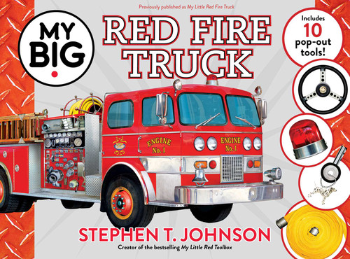 My Big Red Fire Truck (My Big Books) book cover by Stephen T. Johnson